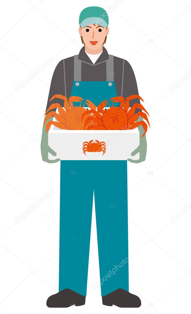 Fisherman Fishing industr crab