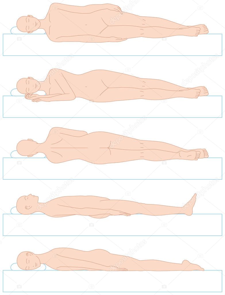 Sleeping posture Human body