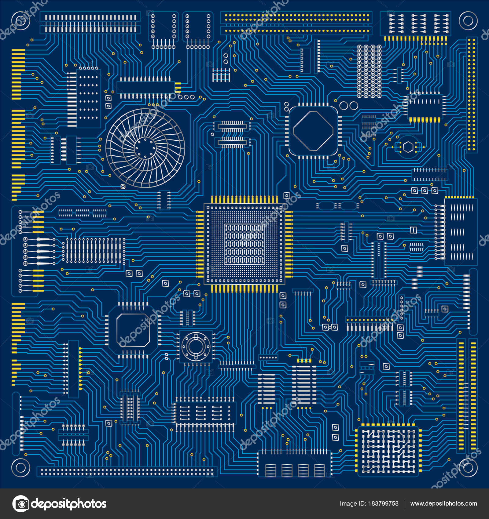 最も気に入った 電子 回路 イラスト 写真素材 フォトライブラリー