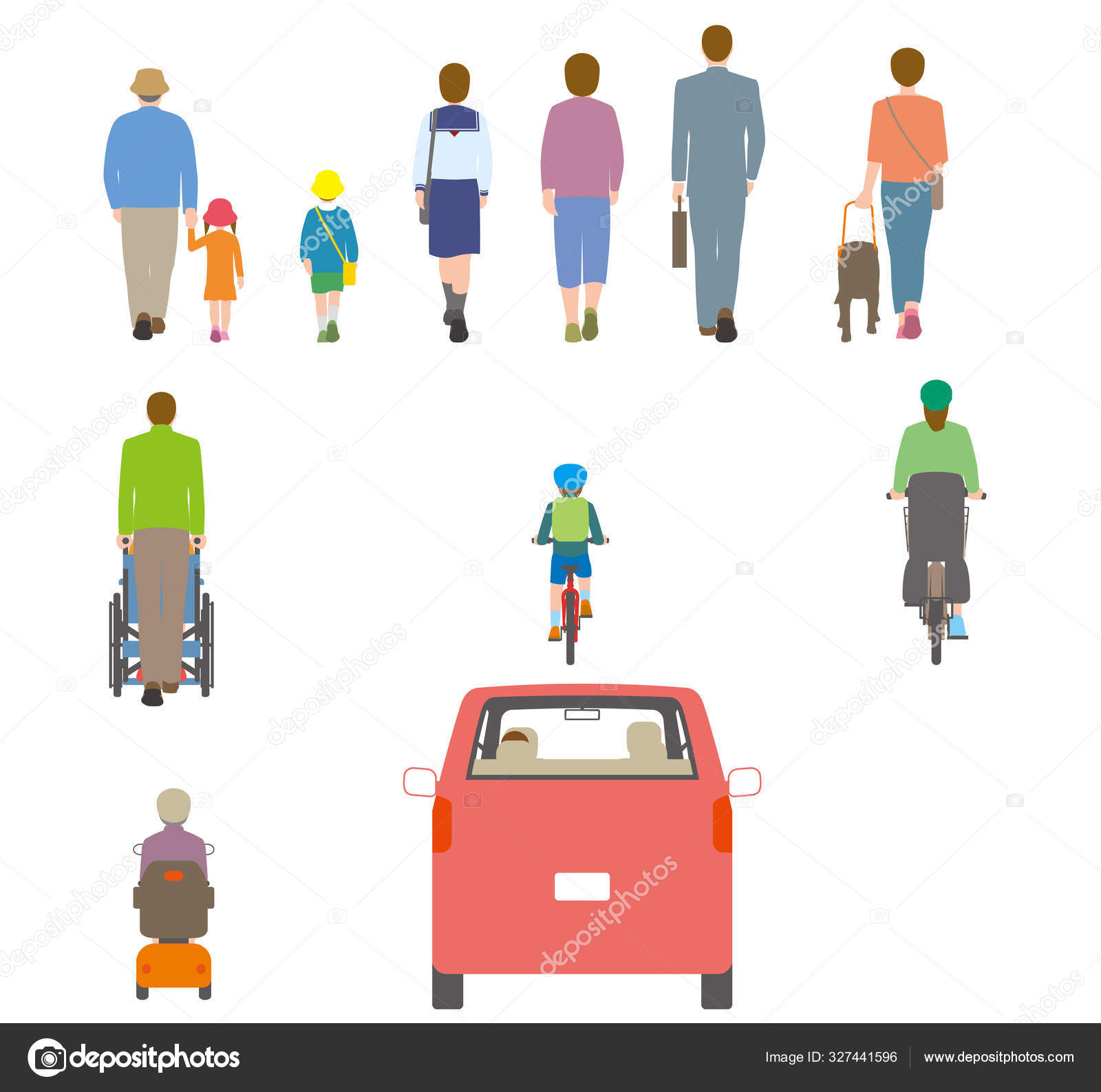 自転車ストックベクター ロイヤリティフリー自転車イラスト Depositphotos