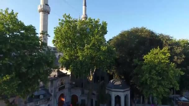 Eyupsultan Camii Stambuł Turcja — Wideo stockowe