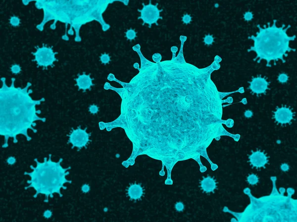 New Strain Coronavirus Scanning — Stock Photo, Image