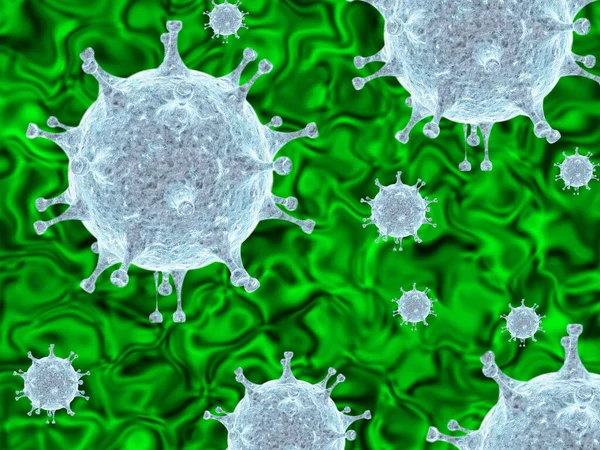 Coronavirus Cell Isolerad Svart Bakgrund — Stockfoto