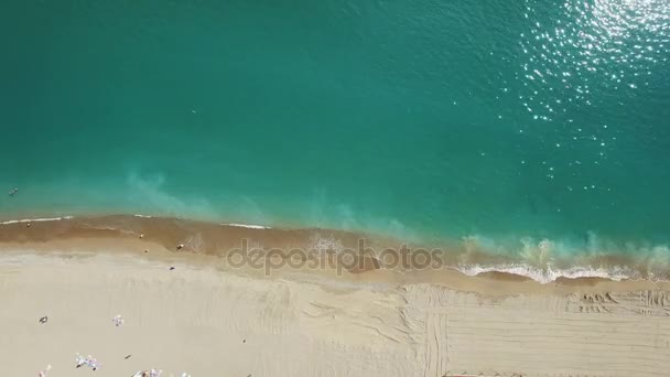 Drone aéreo Filmagem do Mar Mediterrâneo — Vídeo de Stock