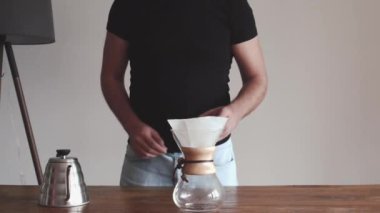 Alternatif bir yöntem ile özel kahve hazırlama