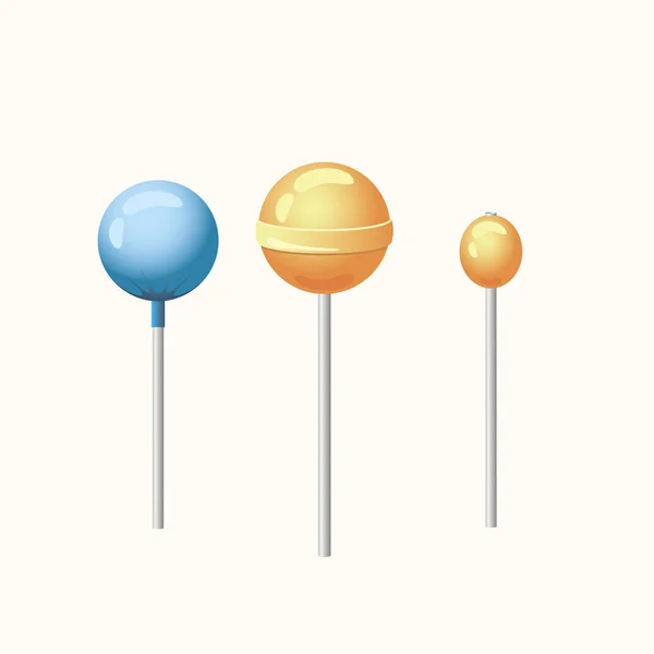 Vector söta Lollipop. — Stock vektor