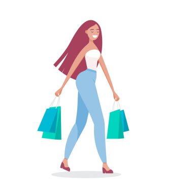 Mutlu kız yürüyüşü