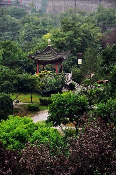 Traditioneller Chinesischer Tempel Und Garten Peking China Asien — Stockfoto