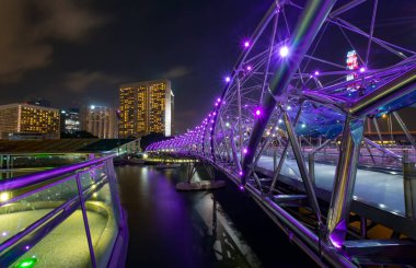 Singapur Helix Köprüsü 
