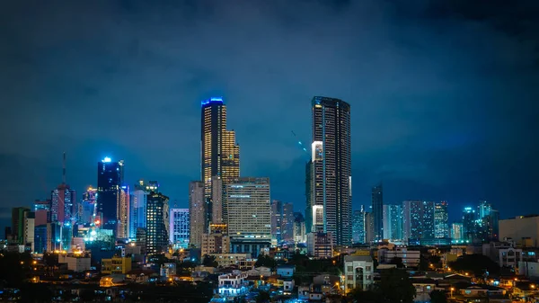 Makati city Manila — Stock fotografie