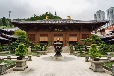 Ana Salon Chi Lin Nunnery Tapınağı - Hong Kong