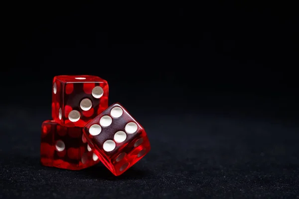 Sic bo game dice — Stock Photo, Image