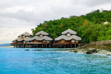 İnci çiftlik beach resort görünümü