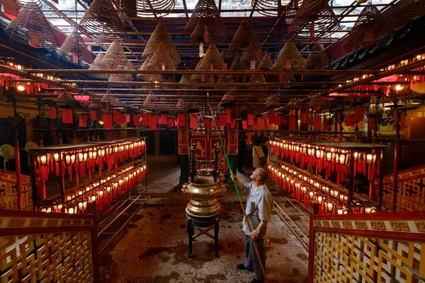 Man Mo Temple of Hong Kong — Stok fotoğraf