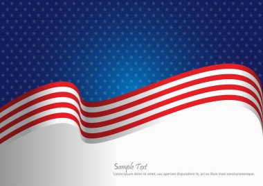 Gazilerin onurlandırılması, bağımsızlık günü veya 4 Temmuz için ABD Bayrak geçmişi kavramı