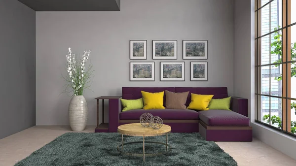 Ouderwetse woonkamer met antieke meubelen — Stockfoto © mikolajn ... Ouderwetse woonkamer met antieke meubelen — Stockfoto © mikolajn ...
