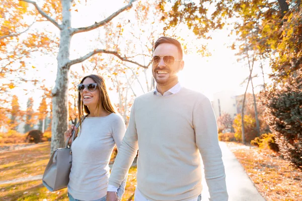 Happy couple having fun — Stock Photo, Image