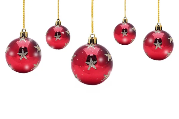 Hanging Christmas Ball Decoration — Stock Photo, Image