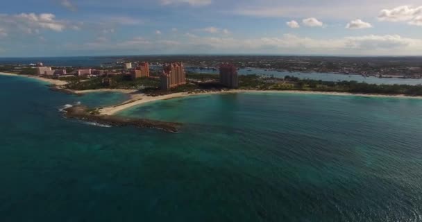 Bahamas resorts de luxo — Vídeo de Stock