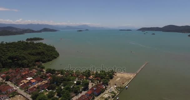 Paraty, Rio de Janeiro, Brezilya — Stok video