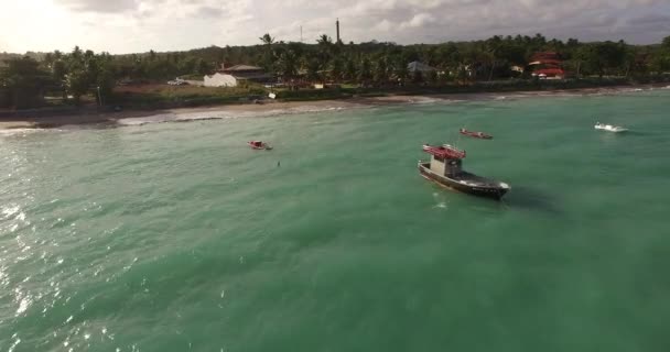 Strand in Maceió, Alagoas — Stockvideo