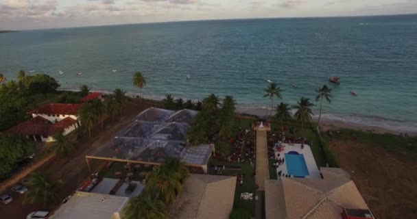 Playa en Maceio, Alagoas — Vídeo de stock