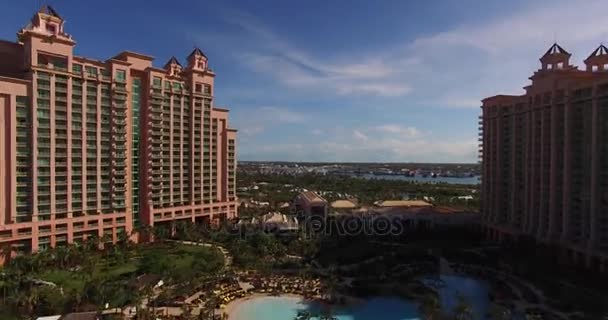 Bahamas resorts de luxo — Vídeo de Stock