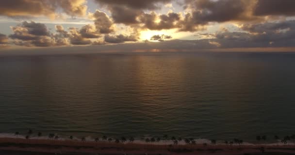 Bellissimo tramonto alle Bahamas — Video Stock