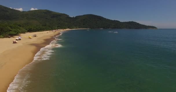 Toque Toque Playa de Pequeno — Vídeo de stock