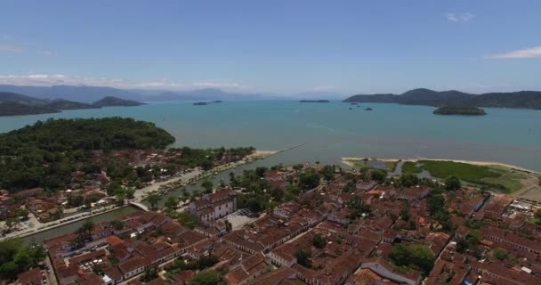 Paraty, Rio de Janeiro, Brasilien — Stockvideo