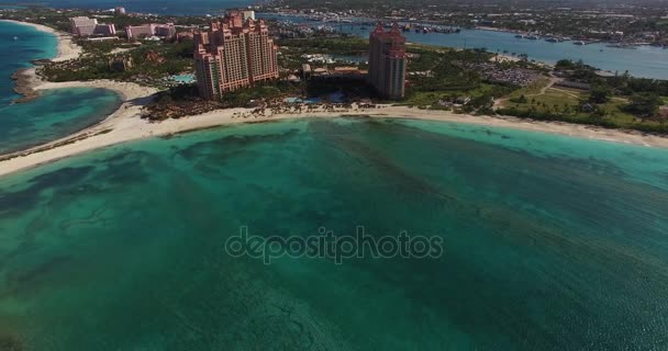 Bahamas resorts de lujo — Vídeo de stock