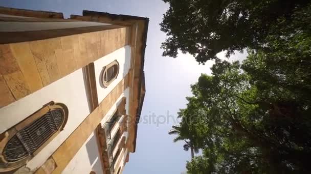 Church Nossa Senhora dos Remedios — Stock video