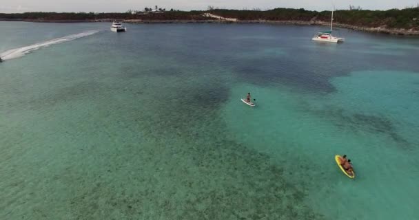 Ilhas paradisíacas de Bahamas — Vídeo de Stock