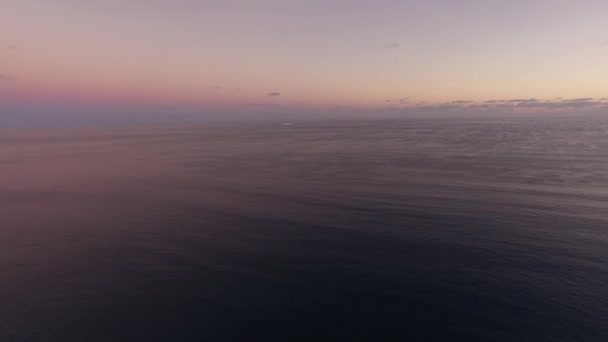Horizon at Atlantic ocean at the Bahamas — Stock Video