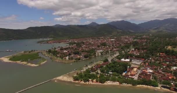 Paraty, Rio de Janeiro, Brazil — Stok Video