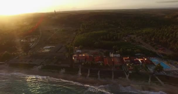 Maceio, Alagoas Beach'de — Stok video