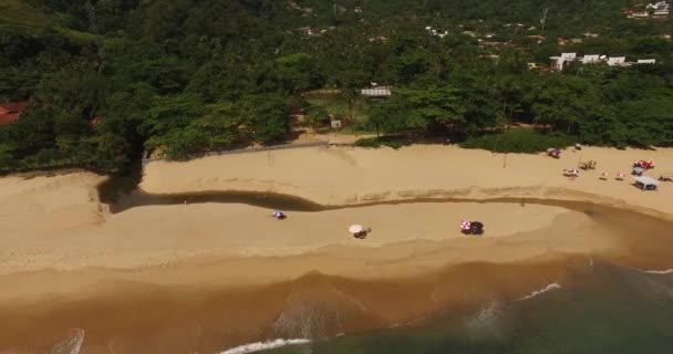 Toque Toque Playa de Pequeno — Vídeo de stock