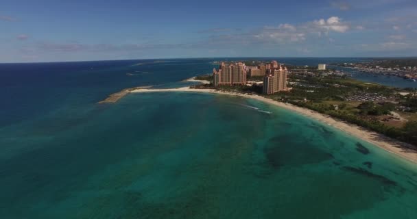 Bahamas resorts de lujo — Vídeo de stock