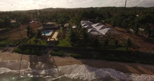 Beach in Maceio, Alagoas — Stock Video