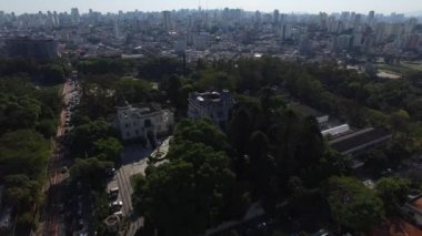 Ipiranga Sao Paulo üzerinde uçan