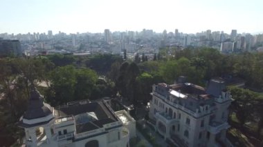 Ipiranga Sao Paulo üzerinde uçan