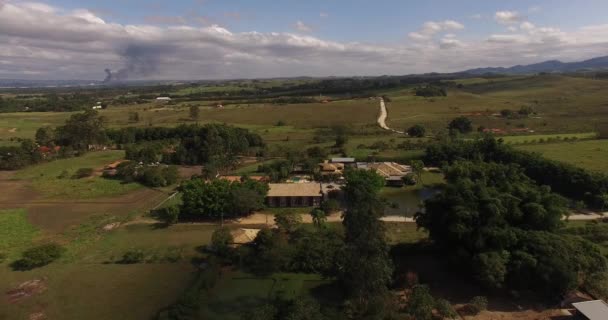 Syn på brasilianska landsbygden — Stockvideo