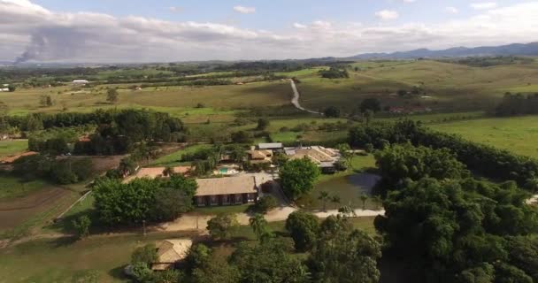 View of Brazilian Countryside — Stock Video