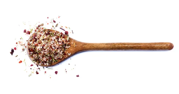 Salt with Chili and Herbs — Stock Photo, Image