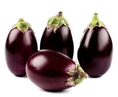 Ham küçük patlıcan
