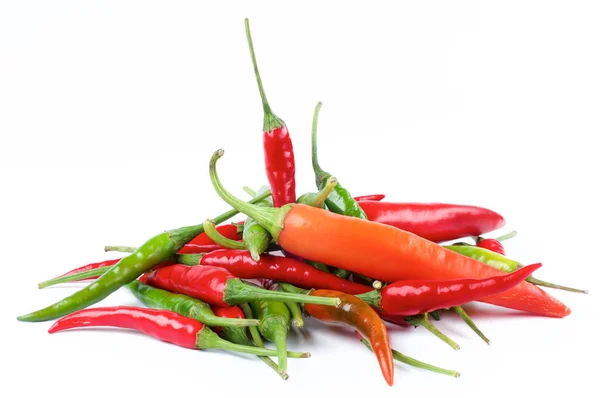 Högen av chilipeppar — Stockfoto