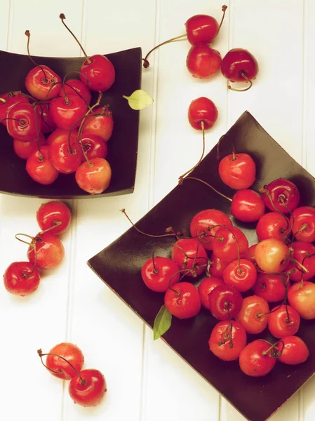 Cerezas dulces al maraschino — Foto de Stock
