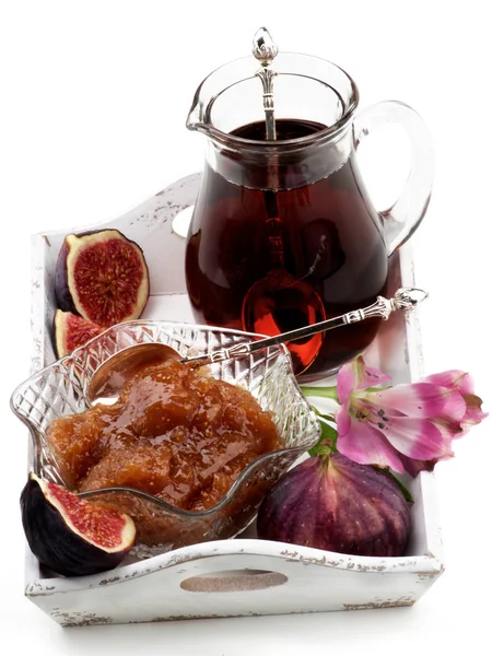 Fresh Fig Jam — Stock Photo, Image