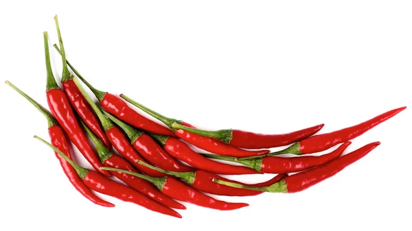 Uspořádání chilli papričky — Stock fotografie