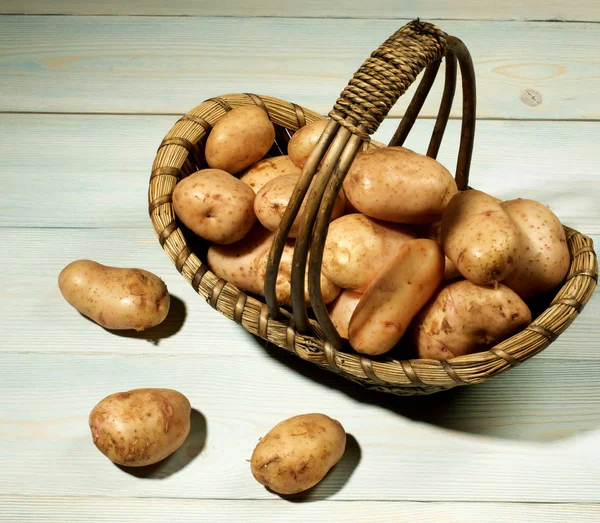 RAW färskpotatis — Stockfoto